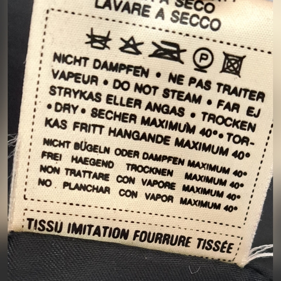 Marie Planete FrVintage 90s Women's Faux Fur Winter Coat Jacket Purple XL - Picture 13 of 14